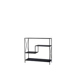 ANNIKA Shelf Black - Black - 101x35x96cm