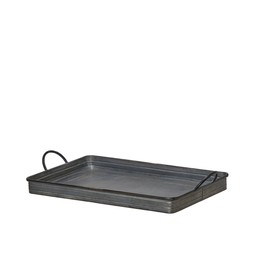 PENNY Tray Grey Zinc - Grey Zinc - 64x36x10cm