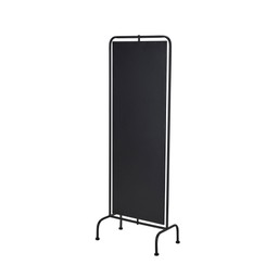 NINA Sign blackboard Black - Black - 38x22x105cm