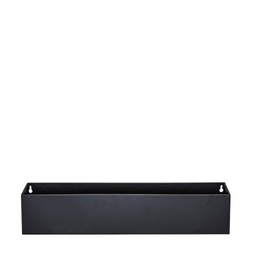INES Wall Shelf Black - Black - 50x10x10cm