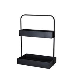 INES Shelf Black - Black - 37x20x50cm