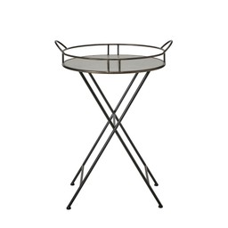 PENNY Sidetable Grey Zinc - Grey Zinc - 50x78cm
