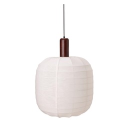 MODENA Taklampa Offwhite/Brun - Offwhite/Brun - 70x50+150cm