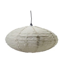 FLORES Pendant Lamp Linen - Linen - 80x40 +150cm