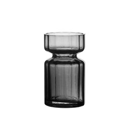 NIA Bulb Vase Smoke - Smoke - 7x13cm