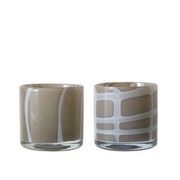 SPHERE Lantern/Pot Mix Sand - Sand - 10x10cm