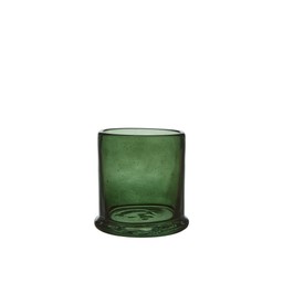 FELINE Vase/Lantern Green - Green - 11x11cm