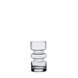 Alfhild Vase Clear - Clear - 9x17cm