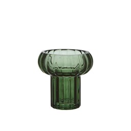 FIONA Vase/Lantern Green - Green - 9x9cm