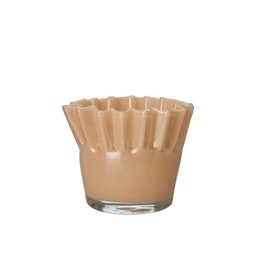 EDWINA Pot Sand - Sand - 15x12cm