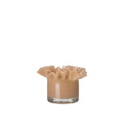 EDWINA Lantern Sand - Sand - 12x8cm