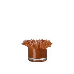 EDWINA Lantern Orange - Orange - 12x8cm