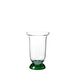 NIKI Vase Clear/Green - Clear/Green - 16x26cm