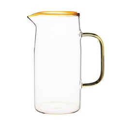 IDA Decanter Clear/Yellow - Clear/Yellow - 9x18cm