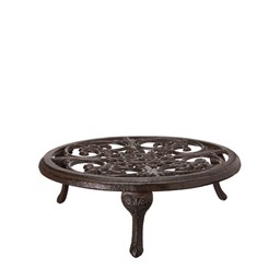 KIRA Pot Stand Brown - Brown - 34x12 cm