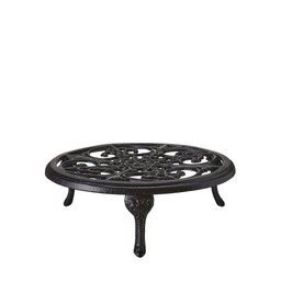 KIRA Pot Stand Black - Black - 34x12 cm