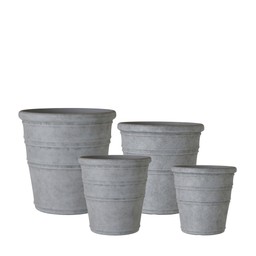 MAJVOR Pot S/4 Light Grey - Light Grey - 55x53 46x46 40x41