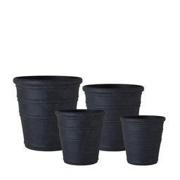 MAJVOR Pot S/4 Black - Black - 55x53 46x46 40x41
