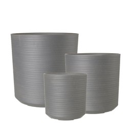 LEONA Kruka 3/S Brunmelerad - Brunmelerad - 43x43 35x35 28x28cm