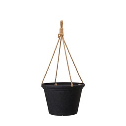 MAJVOR Hanging Pot Black - Black - 30x20 + 60cm