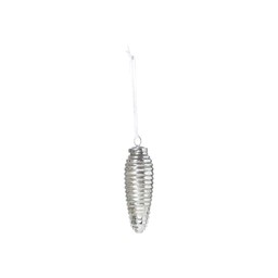 AMBA Bauble Silver - Silver - 17cm