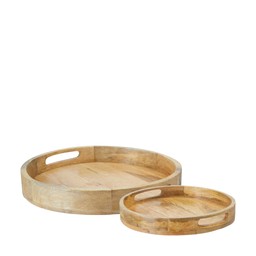 AMBA Tray S/2 Natural - Natural - 40x5 30x5cm