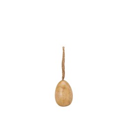 ANJU Egg Hanging Natural - Natural - 4x5cm