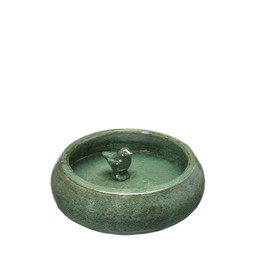 ELLA Bird Bath Jade Green - Jade Green - 29x8cm
