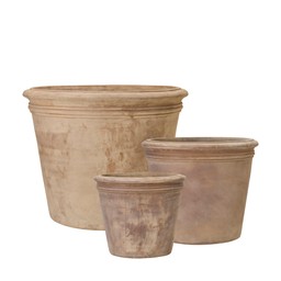 FIONA Kruka 3/S Antik Terrakotta - Antik Terrakotta - 78x63 58x50 45x40cm
