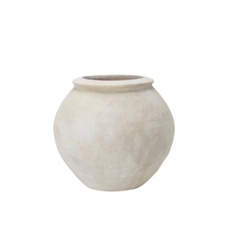 VIVIAN Urn Antique White - Antique White - 41x38cm