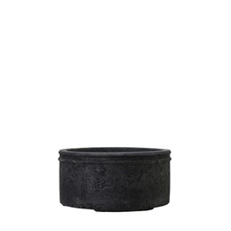 CELIA Planter Black Melange - Black Melange - 31x15cm