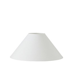 CONO Lampskärm S Vit - Vit - 40x25cm