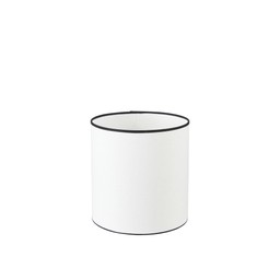YOI Lampskärm Vit/Svart - Vit/Svart - 25x27cm