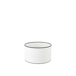 YOI Lampskärm Vit/Svart - Vit/Svart - 25x16 cm