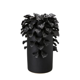 VEGA Vase Black - Black - 23x35cm