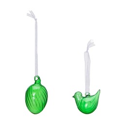 HEN & EGG Deco Green - Green - 4x7 5x3x4cm