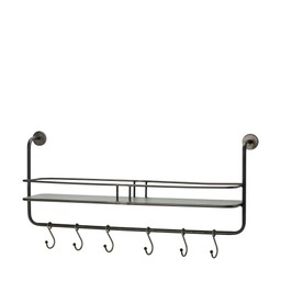 PENNY Wall Shelf Grey Zinc - Grey Zinc - 79x16x32cm