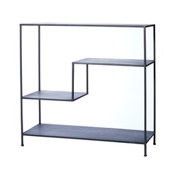 ANNIKA Shelf/84009 Black - Black - 101x35x96cm