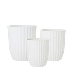 YODIT Kruka 3/S Vitmelerad - Vitmelerad - 29x34, 26x30,