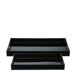 MAI Bricka 2/S Svart - Svart - 45x30x4 40x26x4cm