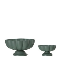 BLOOM Cup S/2 Green - Green - 28x14 16 x9cm