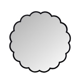 BLOOM Mirror Black - Black - 69x3 cm