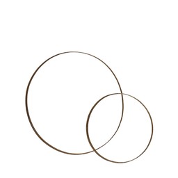 LUNA Ring S/2 Rust - Rust - 60x2 40x2cm