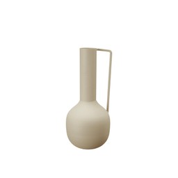AKHILA Vas Beige Matt - Beige Matt - 11x25cm