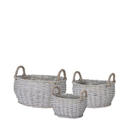 MINNA Korg 3/S Grå - Grå - 29x23x15 25x18x13