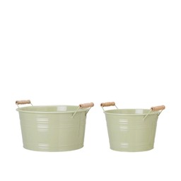 ARIELLA Plantering 2/S Grön - Grön - 30x16+3 23x15+3cm