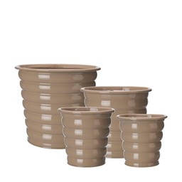 ALICE Kruka 4/S Beige - Beige - 20x18 17x15 13x13cm