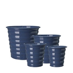 ALICE Pot S/4 Blue - Blue - 20x18 17x15 13x13cm