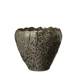 Parisa Pot Grey Melange - Grey Melange - 18x16cm