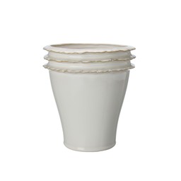 BL Pot High Offwhite - Offwhite - 18x20cm